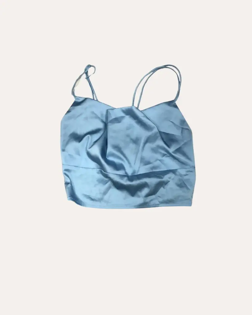 TOP AZUL FOREVER 21