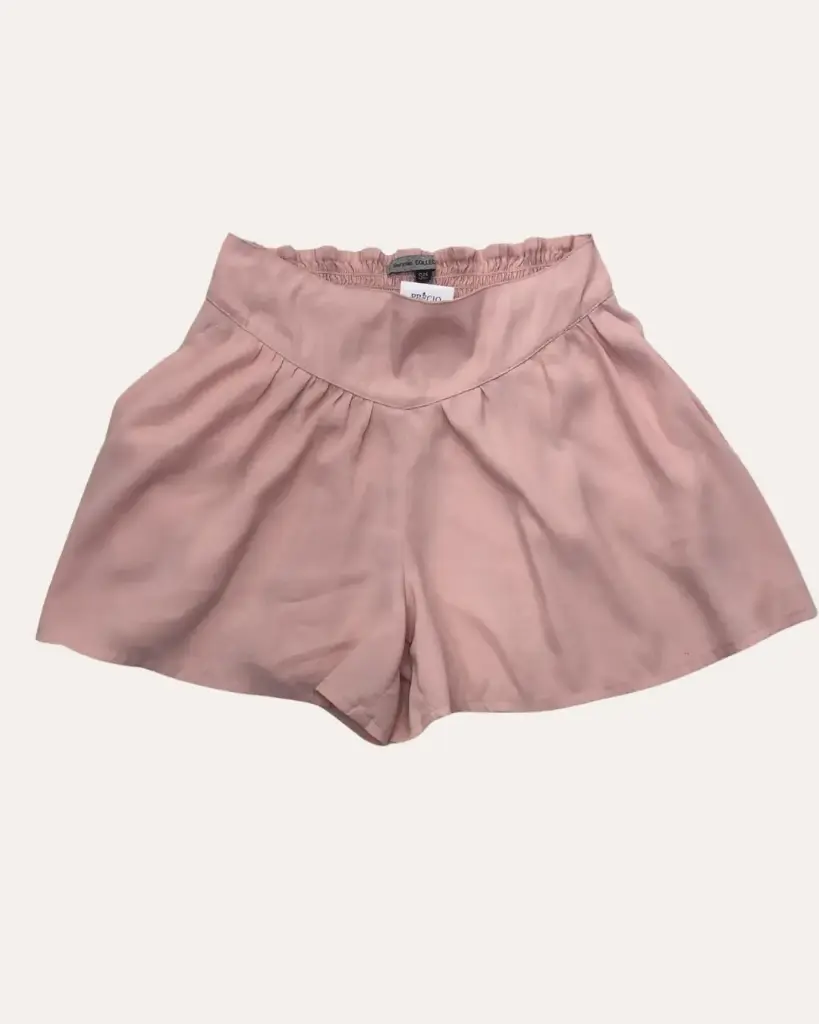 SHORT ROSA PASTEL BERSHKA 