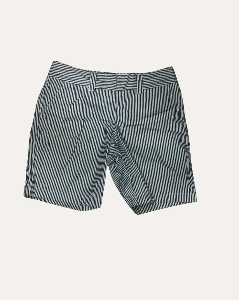 BERMUDA RAYAS BLANCAS Y GRIS TOMMY HILFIGER 