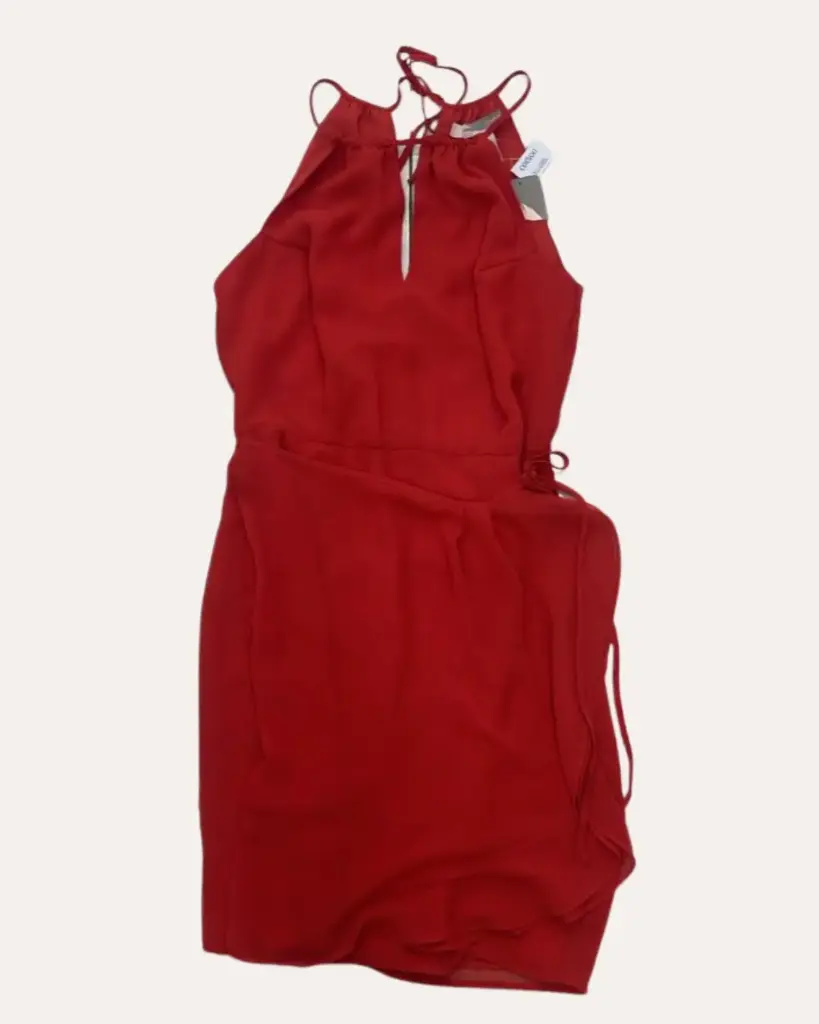 VESTIDO ROJO FOREVER21 