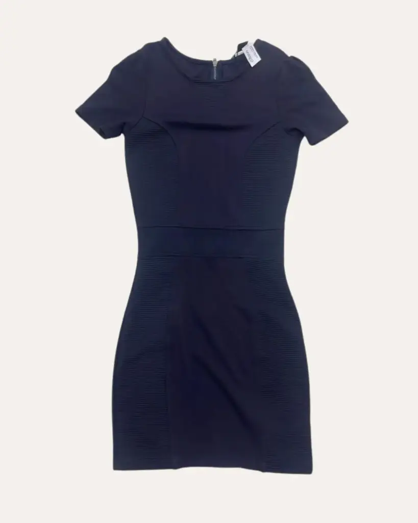 VESTIDO AZUL MARINO FRENCH