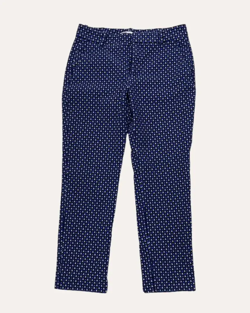 PANTALON PEPAS CON AZUL NEGRO ZARA 
