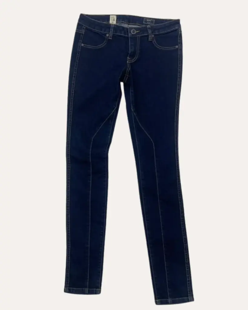 PANTALON JEAN OSCURO PLATO 