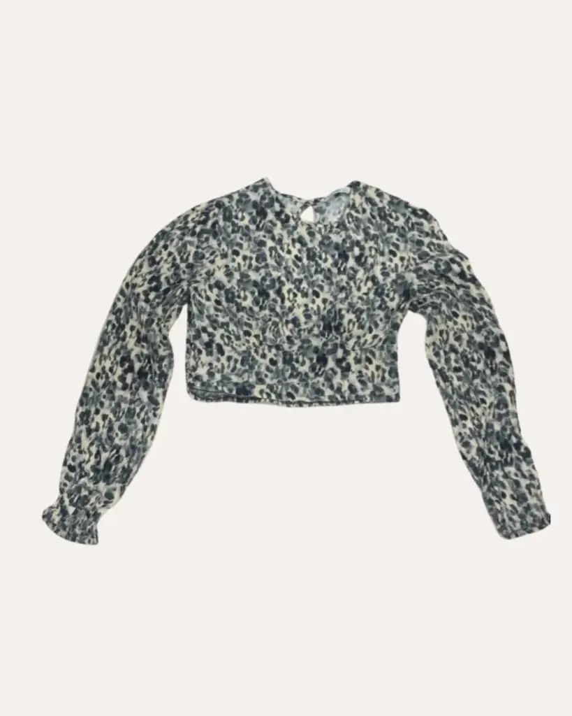 TOP ANIMAL PRINT STRADIVARIUS 