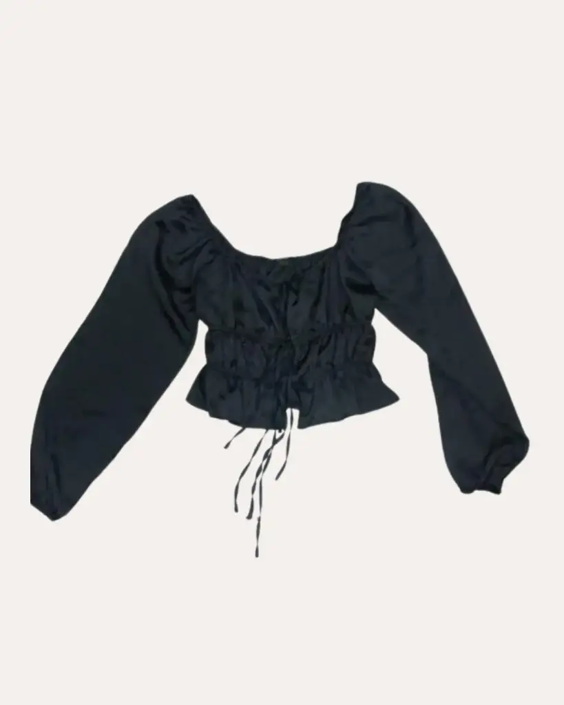 TOP NEGRO FOREVER 21