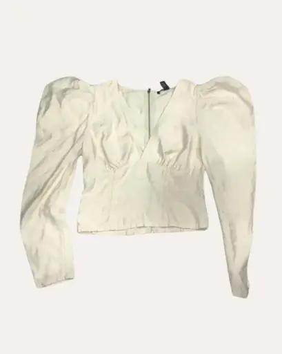 [VES934] TOP BEIGE FOREVER 21