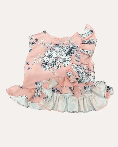 [MFM091] CAMISA ROSA CANÁ KIDS