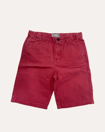 [NHO267] SHORT ROJO DESGASTADO ZARA