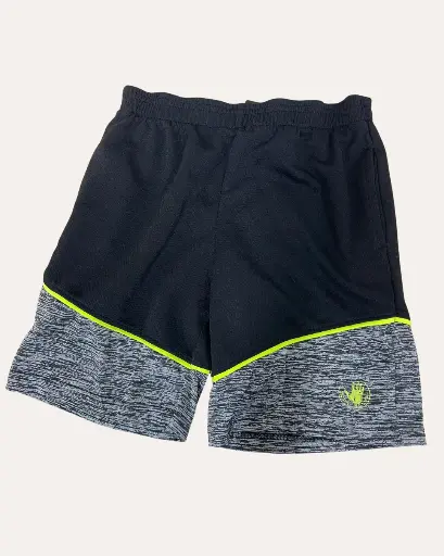 [NHO267] SHORT   NEGRO CON GRIS