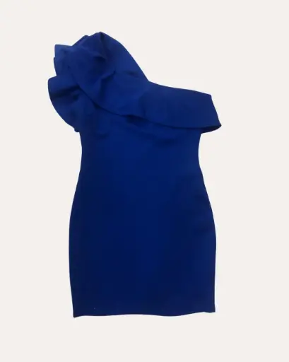 [VSB095] VESTIDO AZUL LOVE COUTURE