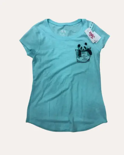 [MEC476] FRANELA AZUL CON OSO PANDA JUSTICE