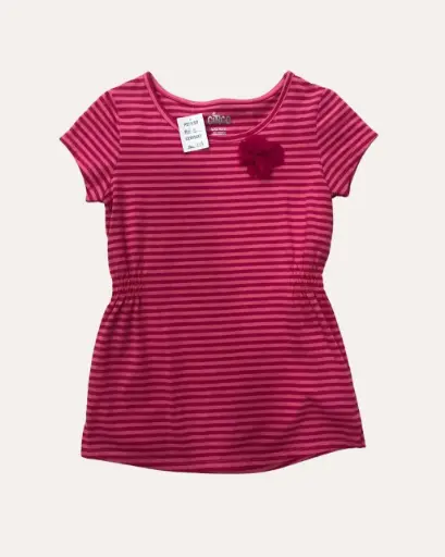 [MEC476] BLUSA FUCSIA DE RAYAS 
