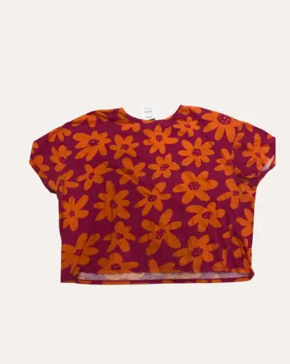 [GGN108] BLUSA FUCSIA Y NARANJA ZARA 