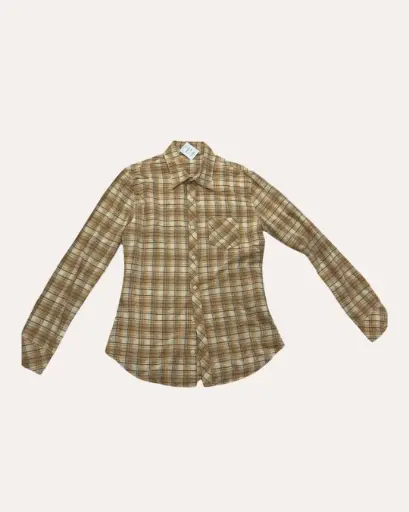 [CHB899] CAMISA AMARILLO CON CUADROS TRUE REBELION