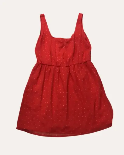 [JAA006] VESTIDO NARANJA CON ESTRELLAS ZARA 