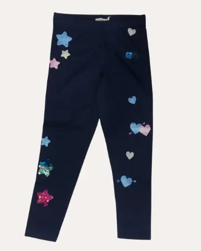 [MEC476] LEGGING AZUL MARINO SFERA