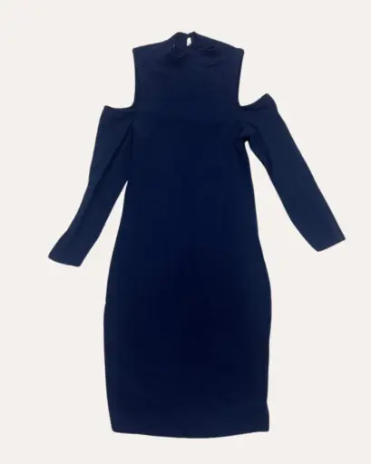 [DH805] VESTIDO AZUL MARINO LOVE FRIENDS 