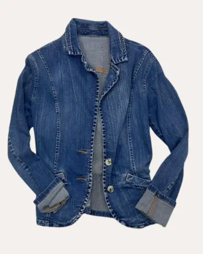 [DH805] CHAQUETA JEAN OSCURO 