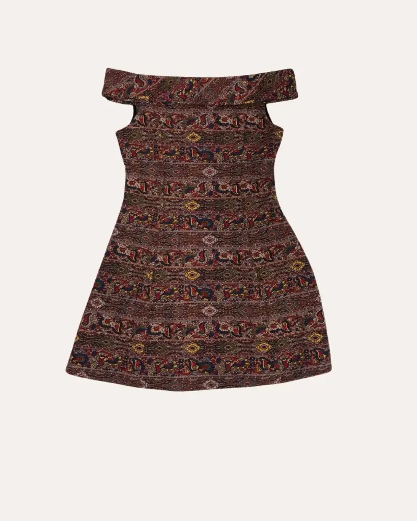 VESTIDO ESTAMPADO DE COLORES