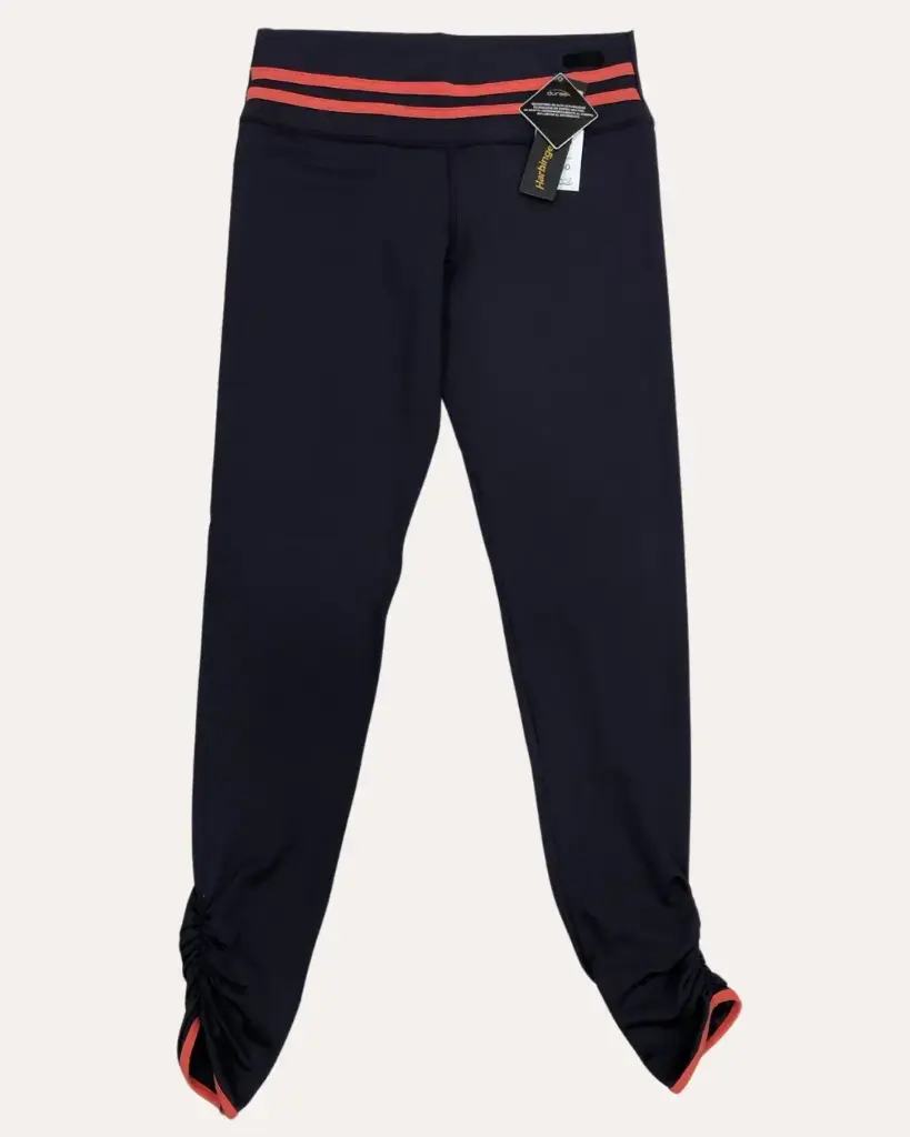 LEGGINS GRIS Y CORAL 
