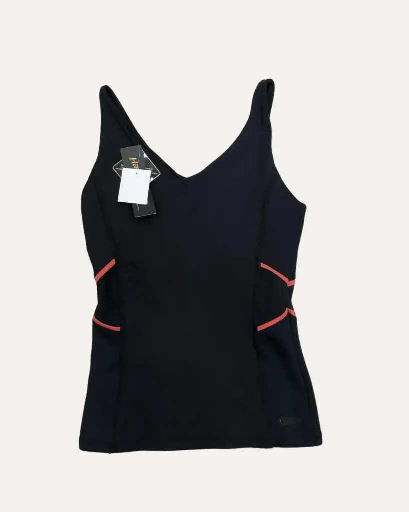 CAMISETA NEGRO CON CORAL 