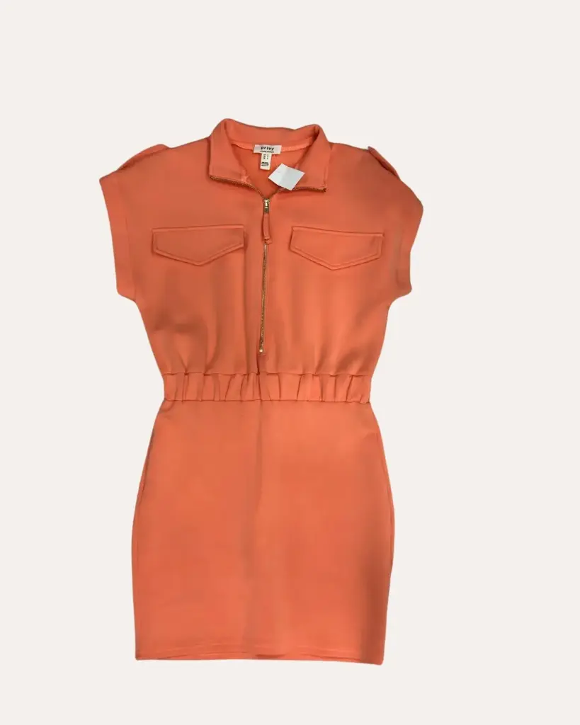 VESTIDO SALMON