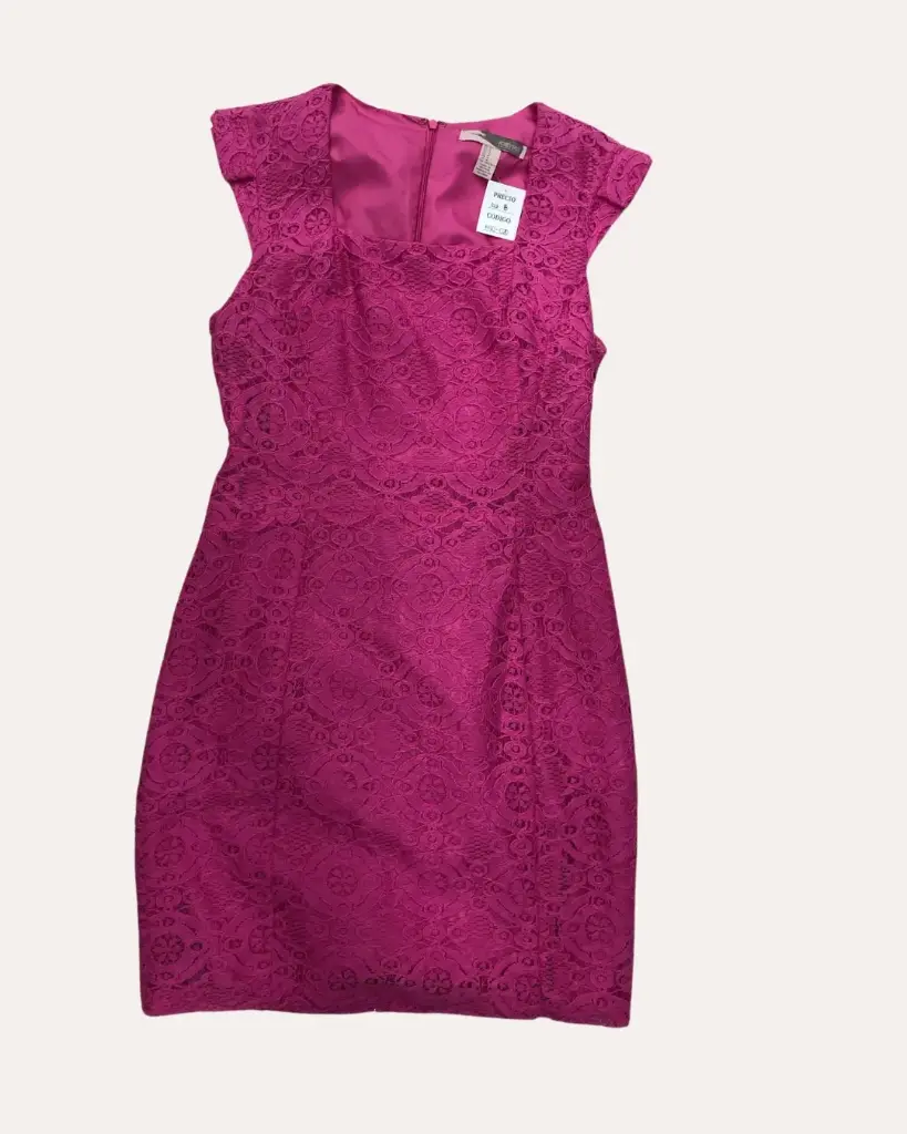 VESTIDO  FUCSIA 