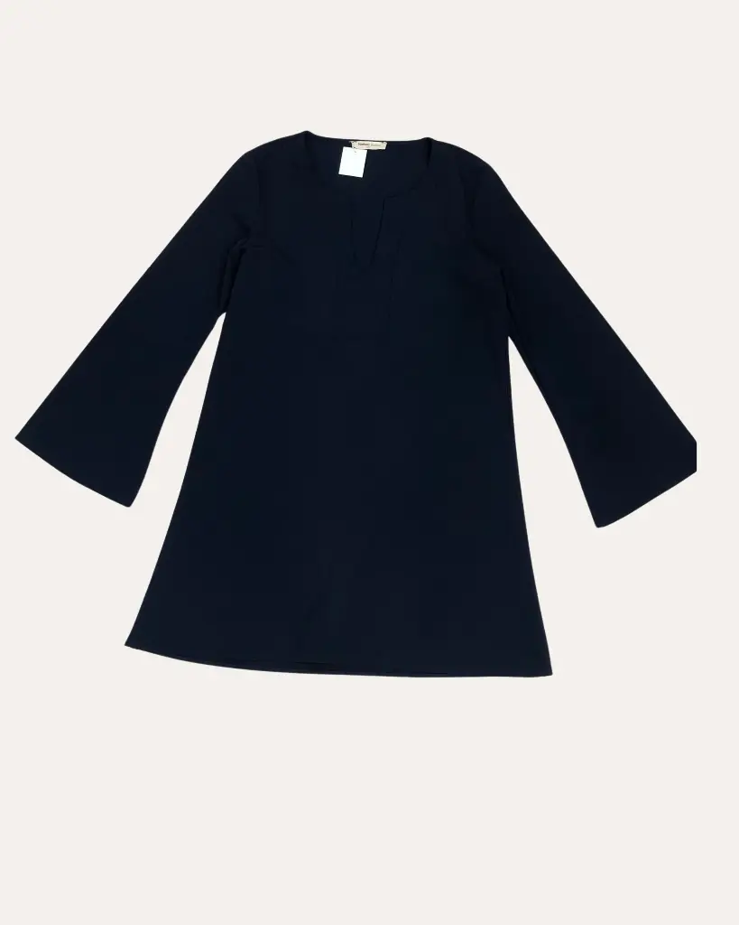 VESTIDO   AZUL MARINO