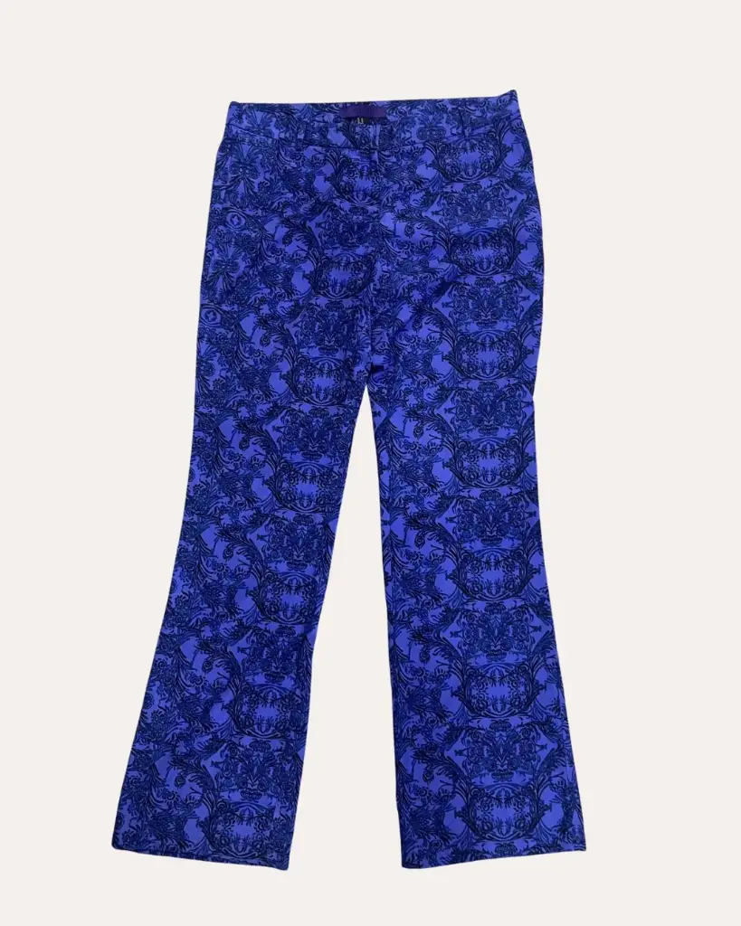 PANTALON  MORADO/NEGRO FOREVER 21
