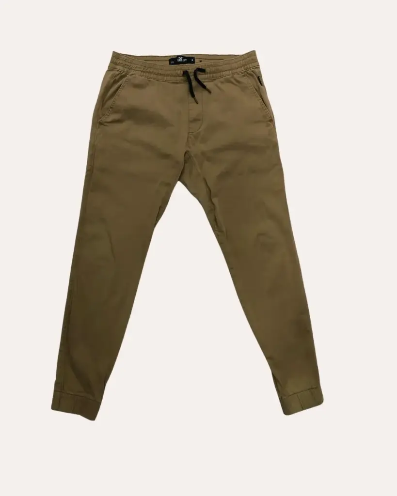 PANTALÓN HOLLISTER CAQUI/ MARRÓN 
