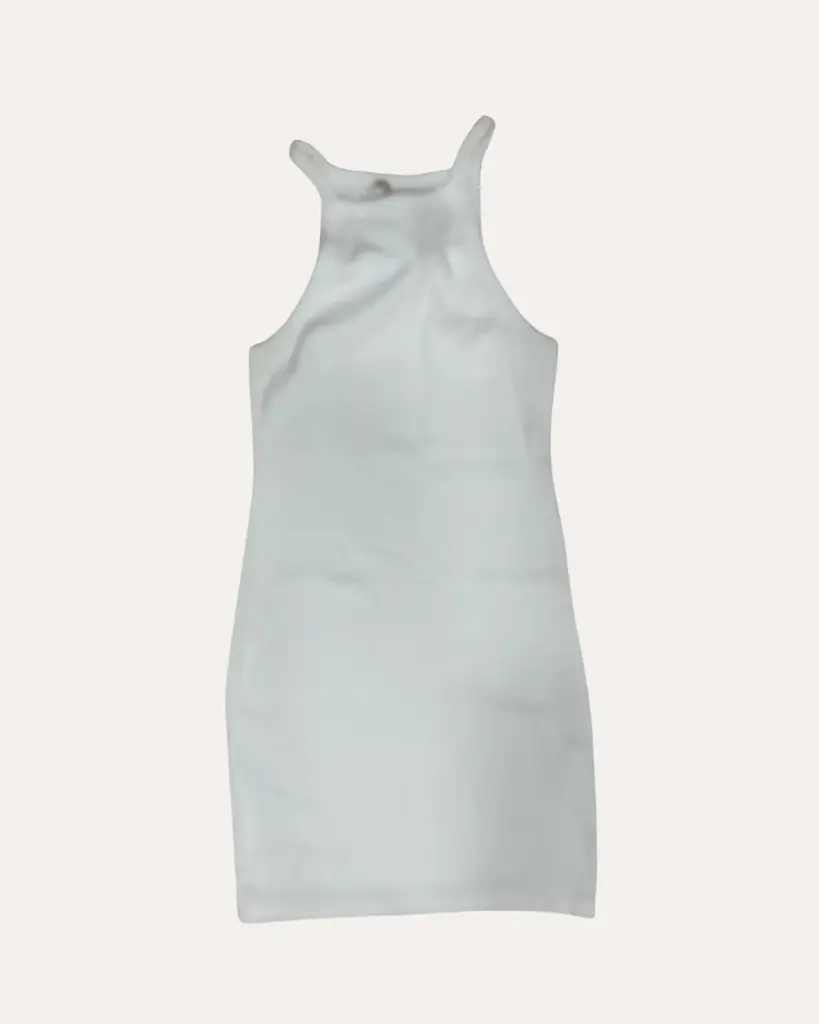 VESTIDO BLANCO PULL&BEAR 