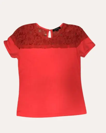 [JJR905] BLUSA NARANJA TOP MODEL  