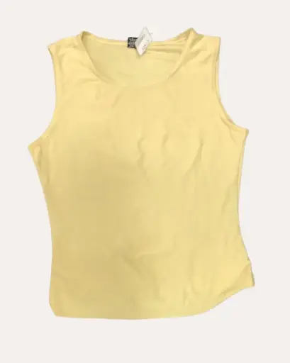 [ABY880] BLUSA AMARILLA LIBRA 