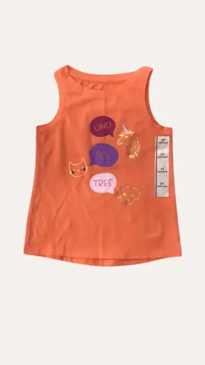 [JAA006] FRANELA NARANJA CAT&JACK