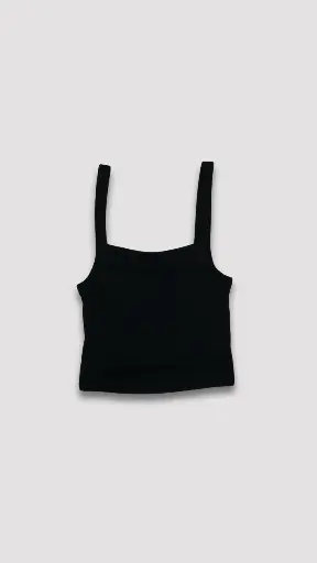 [ALP405] TOP NEGRO BASICO