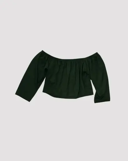 [AAC933] TOP VERDE OLIVA 
