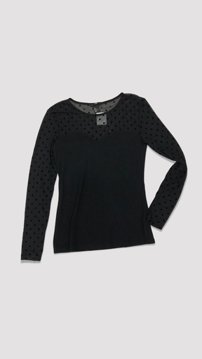 [AAC933] BLUSA NEGRA