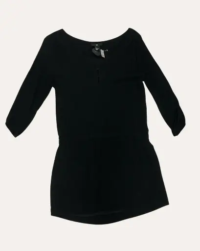 [BP256] VESTIDO  NEGRO