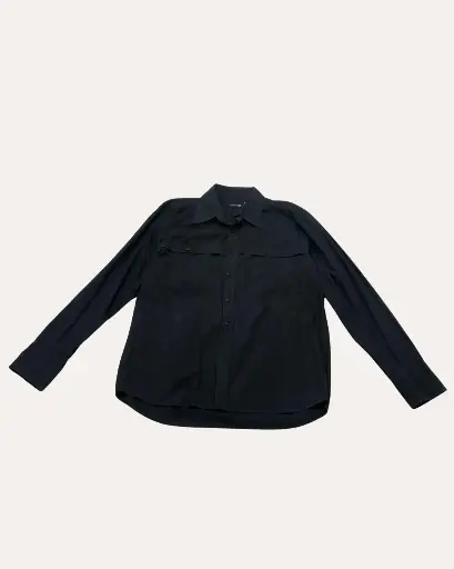 [CBL729] CAMISA  NEGRA KENNETH COLE 