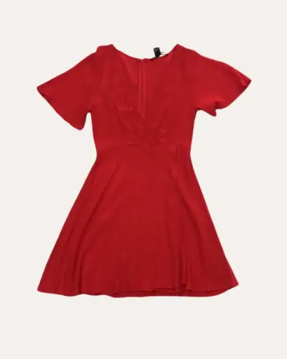 [DD536] VESTIDO  ROJO FOREVER 21