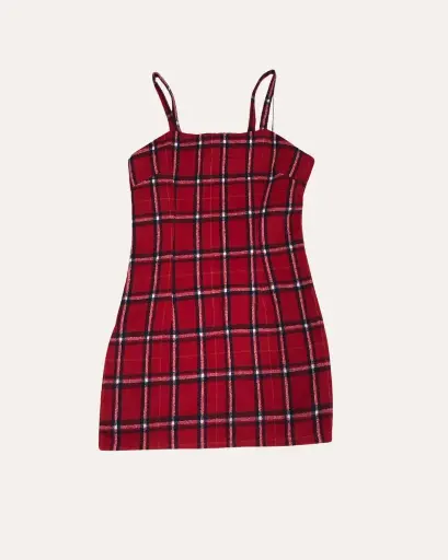 [DD536] VESTIDO  NAVIDEÑO 