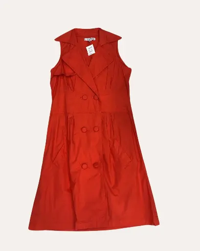 [DD536] VESTIDO NARANJA