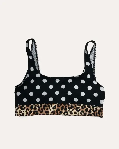 [DD536] SOSTEN DEPORTIVO PUNTOS Y ANIMAL PRINT
