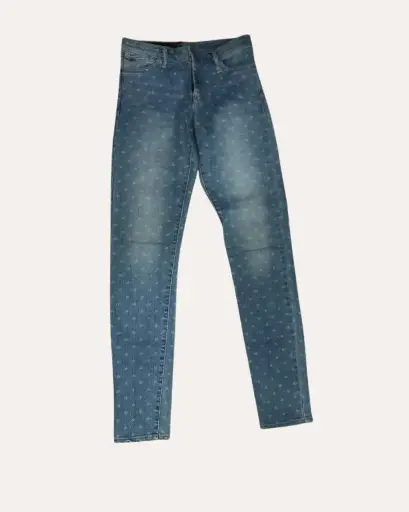 [KS939] PANTALON JEAN CLARO ESTAMPADO
