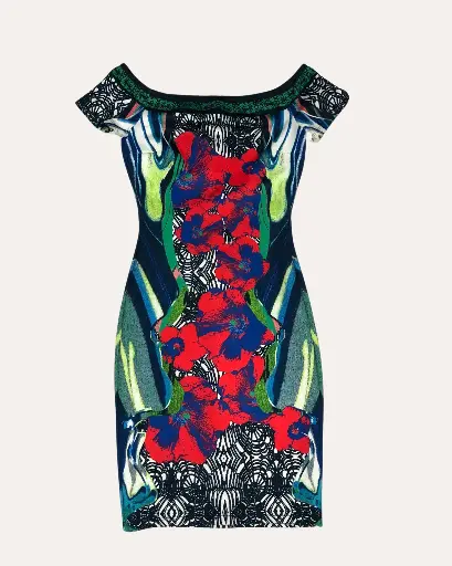 [MLO785] VESTIDO  DE COLORES
