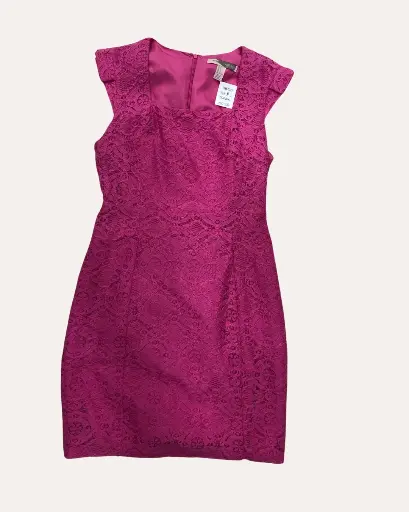 [MLO785] VESTIDO  FUCSIA 