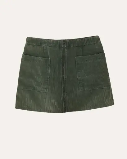 [MCF183] FALDA VERDE DE PANA