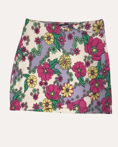 [MYO390] FALDA  DE FLORES ZARA