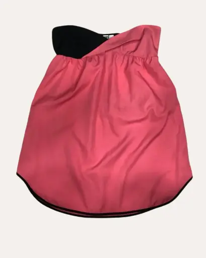 [NHO267] BLUSON NEGRO CON COLOR MELON