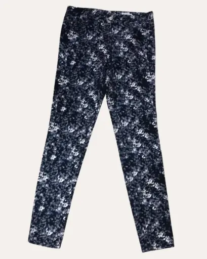 [SF181] PANTALON FLORES AZULES